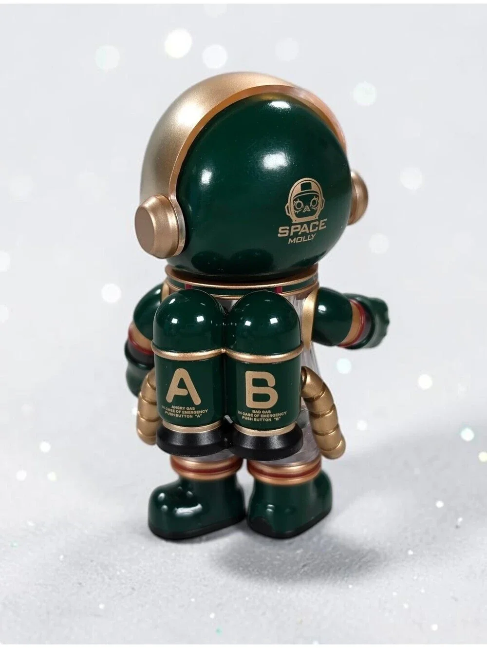 POP MART Mega Space Molly 100% Series 4 Christmas2024 Green Special 1/36